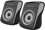 Esperanza Speakers 2.0 USB Flamenco black/grey