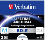 Verbatim M-Disc 4x BD-R 25 GB 5 pack