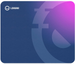 Lorgar Main 135, Gaming mouse pad, High-speed surface, Purple anti-slip rubber base, size: 500mm x 420mm x 3mm, weight 0