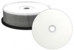 MediaRange BD-R 25GB 6x voll bedruckbar wei&szlig; 25pcs Cakebox
