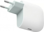 Google power adapter USB-C 45W, white