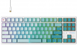 Havit KB901L - gaming keyboard (white and green)