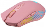 Defender Wireless gaming mouse PANDORA PINK