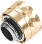 Barrow Dazzle hardtube fitting 14 mm, G1/4 connection, gold