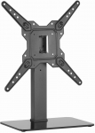 Gembird TVS-D55S-01 Tabletop TV stand (swivel), 23" - 55", black