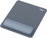 Fellowes Breyta mouse pad with wrist rest, blue