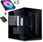 Lian Li O11 Dynamic Mini V2 Flow black 5x SL-INF120 ARGB RB+ctrlr