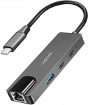 LogiLink USB3.2 Gen1 hub, 3-port with 2.5G ethernet
