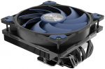 Akasa ALUCIA H6L M2 Low-Profile CPU Cooler &ndash; 120 mm, black/blue