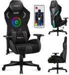 Huzaro Combat 7.6 RGB Black gaming chair with fan