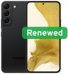 Samsung Renewed Grade B | Galaxy S22 | Phantom Black | 6.1 " | 128 GB | 5G