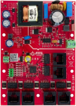 6-port PoE switch with integrated PSU ATTE IPB-5-10A-OF