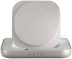 ZENS Magnetic Nightstand Charger 15W Silver/White