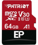 Patriot EP Series - flash memory card - 64 GB - microSDXC UHS-I