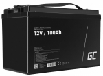 GREEN CELL Battery AGM 12V 100Ah