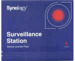 Synology Surveillance Device License Pack - 4 licenses