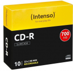 CD-R Intenso 700MB Slim Case 10 pcs