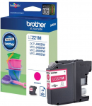 Brother LC221M Magenta Ink Cartridge 260 Pages