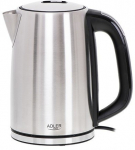 Adler AD 1340 electric kettle 1.7 L 2200 W Black, Silver