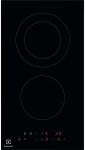 Electrolux LHR3233CK hob Black Built-in Ceramic 2 zone(s)