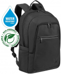 RIVACASE 7561 Laptop Backpack 15.6"-16" Alpendorf ECO, black, waterproof material, eco rPet, pockets for smartphone, doc