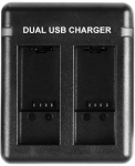 2-slot charger Puluz PU919B for GoPro Hero 9/10/11/12