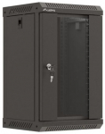 Lanberg 10 inch 9U wall-mounted rack cabinet black