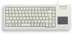 CHERRY XS Touchpad keyboard Universal USB QWERTY US English Grey