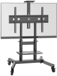 Onkron TS1891-B mobile TV stand, 50-90", black