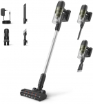 Philips 3000 series XC3033/01 stick vacuum/electric broom Battery Dry Cyclonic Bagless Black, Green