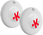 Luggage / keys / backpaks finder eTag (duo pack) (working with iPad and iPhone "FindMy" application)SKROSS