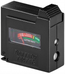 Goobay battery tester, black