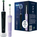 Oral-B Vitality Pro D103 Duo, Elektrische Zahnb&uuml;rste (schwarz/lila, Black/Lilac Violet, inkl. 2. Handst&uuml;ck)
