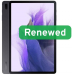 Samsung Renewed Grade B | Samsung Galaxy Tab S7 FE | Mystic Black | TFT Display | 64 GB | Wi-Fi | Android