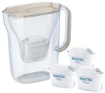 Brita Style Essential filter jug + 3 Maxtra Pro Pure filters sand