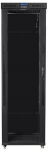 Lanberg Installation cabinet rack 19 47U 800x1000 black, glass door LCD (Flat pack)