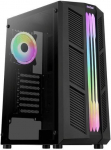 Aerocool Prime v2 Midi-Tower, Tempered Glass - schwarz