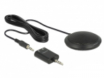 Delock Condenser Table Microphone omnidirectional for conference with 3.5 mm stereo jack male 3 pin