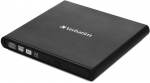 DVW Verbatim ext. Slimline USB2.0 CDDVD Brenner o. Nero retail