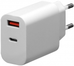 Platinet charger USB/USB-C 30W PLCUPD30W
