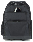 Targus Rolling Backpack Black Nylon 15.6" Laptop Bag