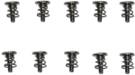 Alphacool Eisblock Aurora mounting screws and spring M2x6mm