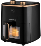 ELDOM FRITTA fat-free fryer capacity 5.0 l adjustable temp. clock 1500 W Single 5 L Stand-alone Hot air fryer Black