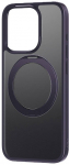Phone Case with Stand Baseus SkyRing 360&deg; for iP 14 Pro +tempered-glass and cleaning kit (purple)