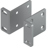 Ubiquiti - rack mounting ears - kit - 1U