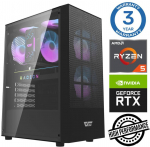 INTOP Ryzen 5 5600X 16GB 1TB SSD M.2 NVME+2TB RTX3050 6GB no-OS