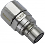 Koolance QD3 quick disconnect male to 16/10mm, no-spill, silver