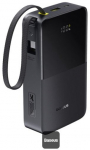 Baseus EnerFill Bipow2 Pro 20000mAh 22,5Watt 1xUSB-C 1xUSB-A Sort Sort