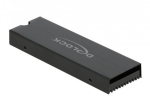 DeLOCK M.2 SSD 2280 heatsink (black)