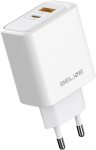 Beline Charger 45W USB-A USB-C GaN PD white